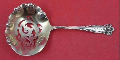 Nut Spoon pierced 4 1/2